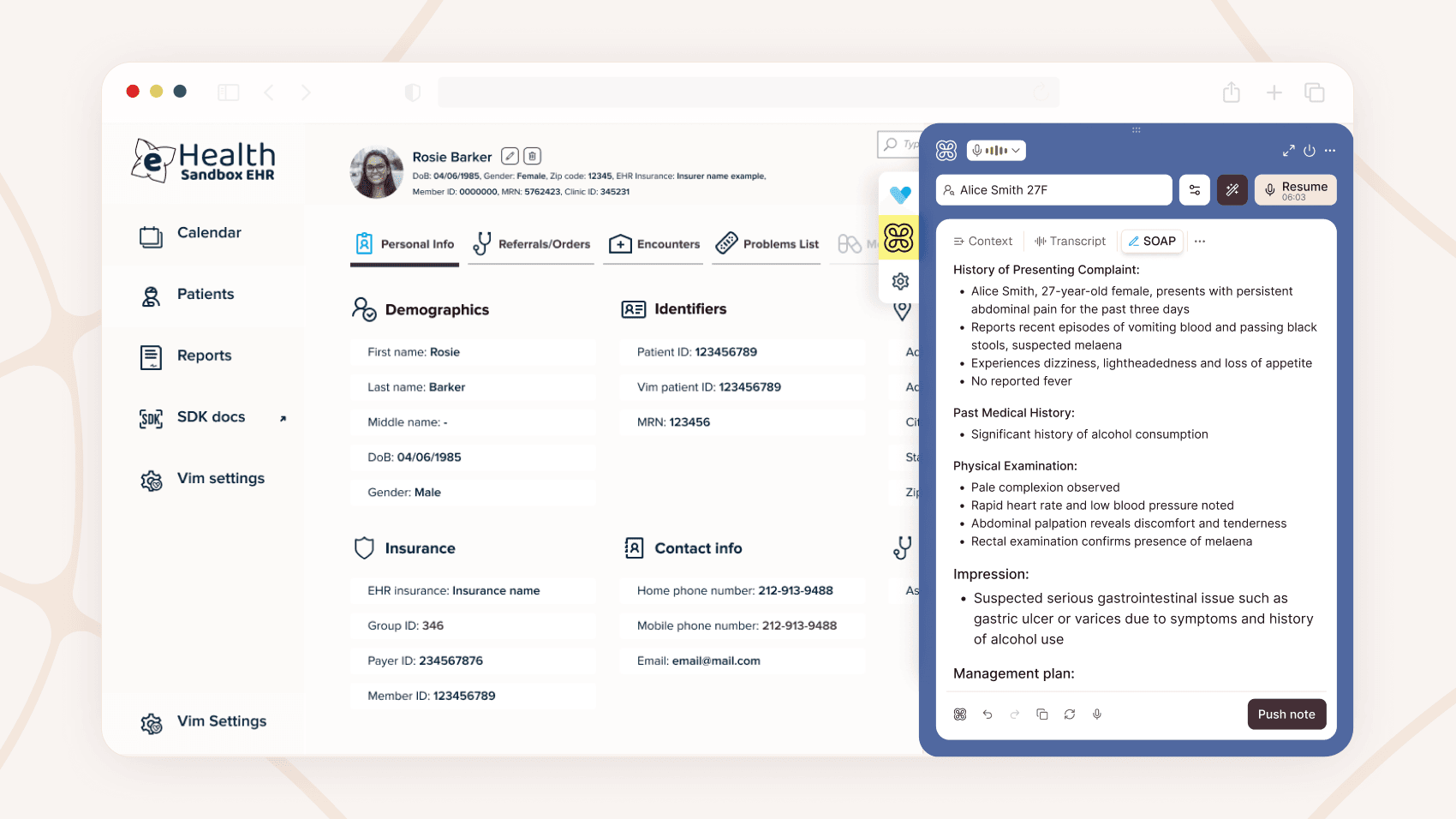 eClinicalWorks preview